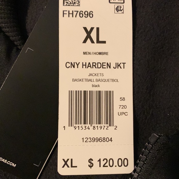 Adidas James Harden Chinese New Year 2020 bomber jacket. NWT - Picture 5 of 5